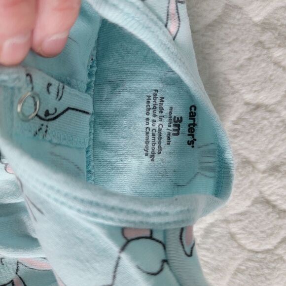 Baby girl 6 piece bundle summer 3 months onsies shorts romper bunny - Picture 7 of 10